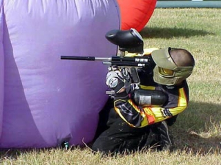 Giocatore di paintball